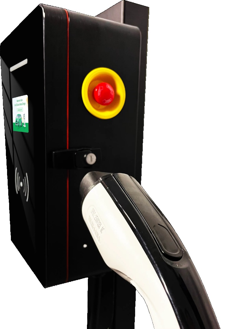 7kW 14kW 22kW Dual  Wall-Mount - огляд і ціна Type 2 Charger