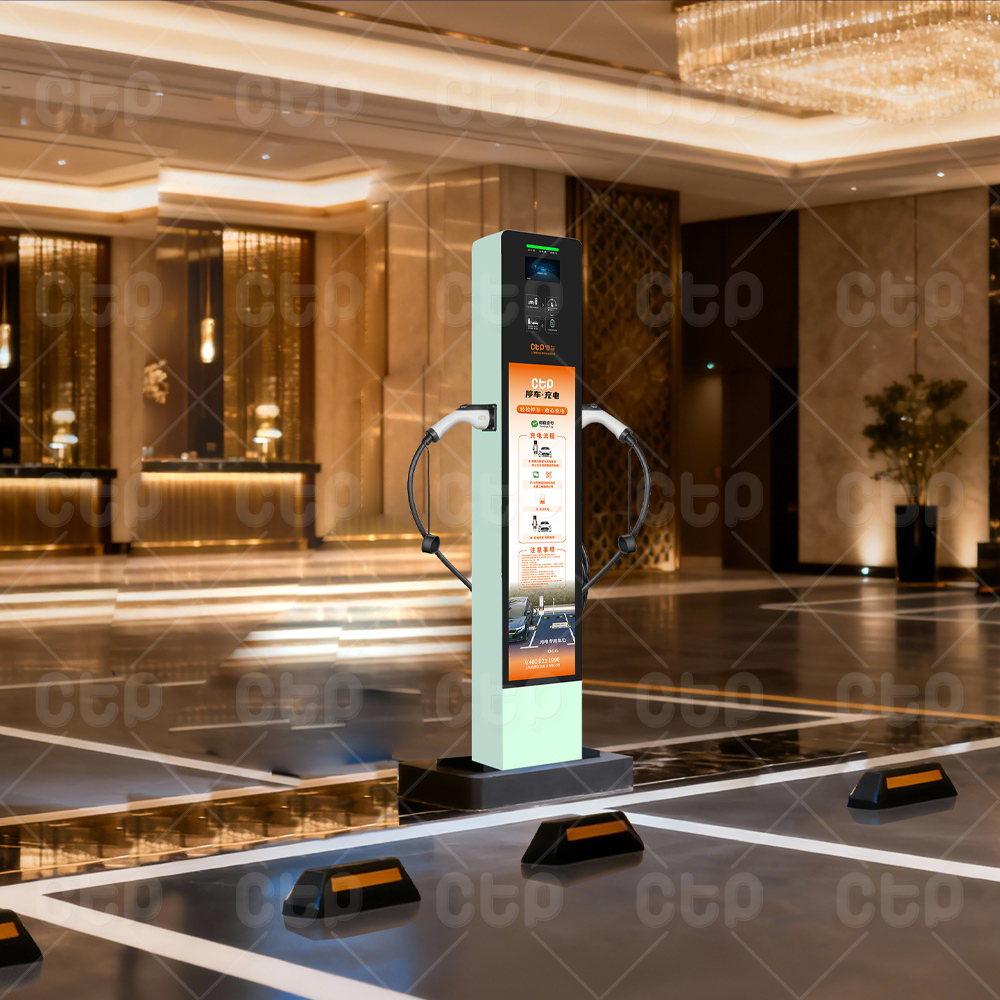 14KW EV Charger Dual Plug Floo - огляд і ціна Home Ev Charger