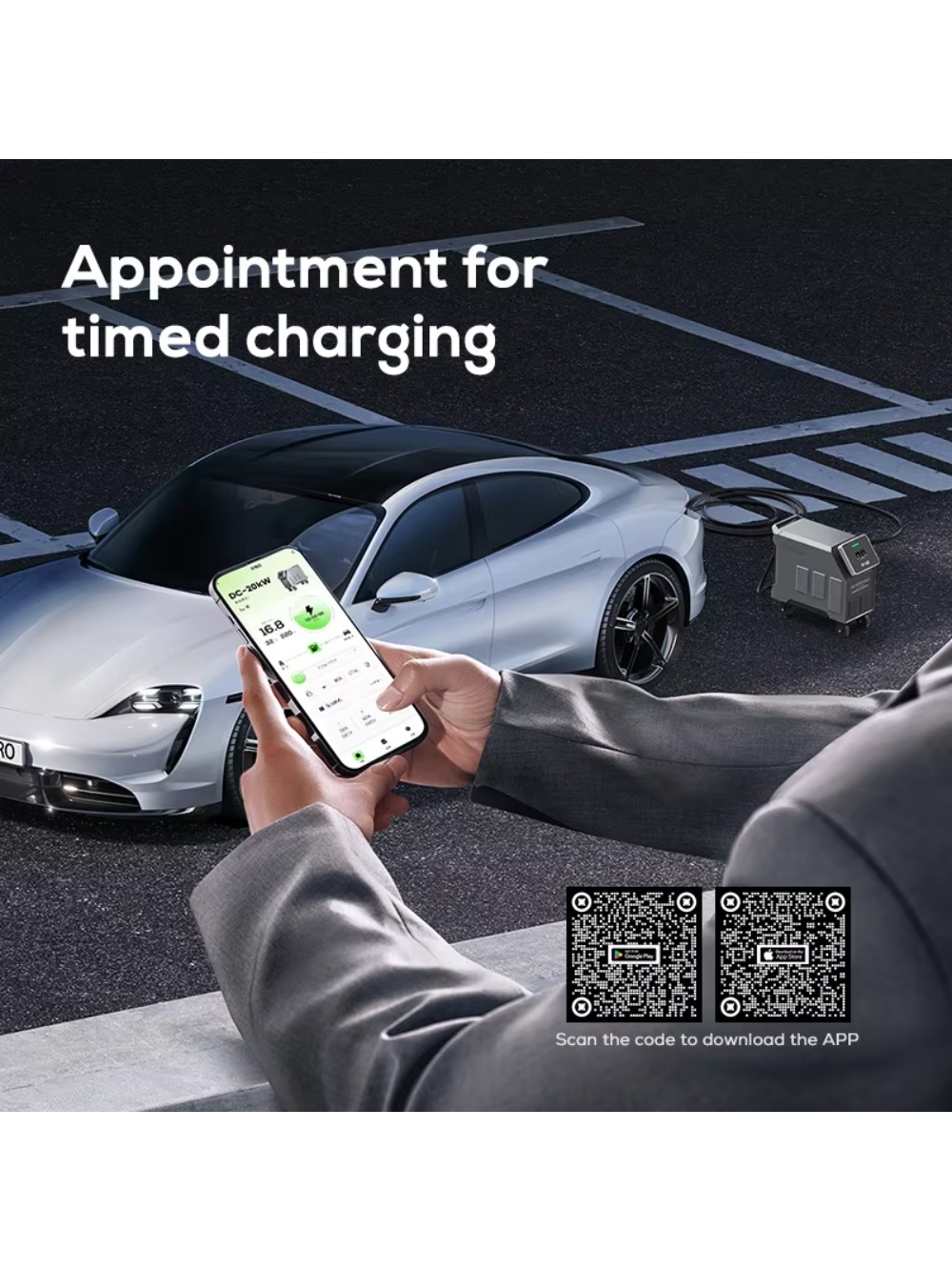 CCS2 Portable DC EV Charger 60 - огляд і ціна Portable Ev Charger