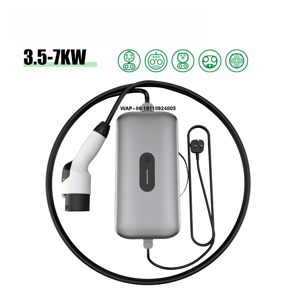 Electway New 3.5kW 7kW DC Port - огляд і ціна Portable Ev Charger
