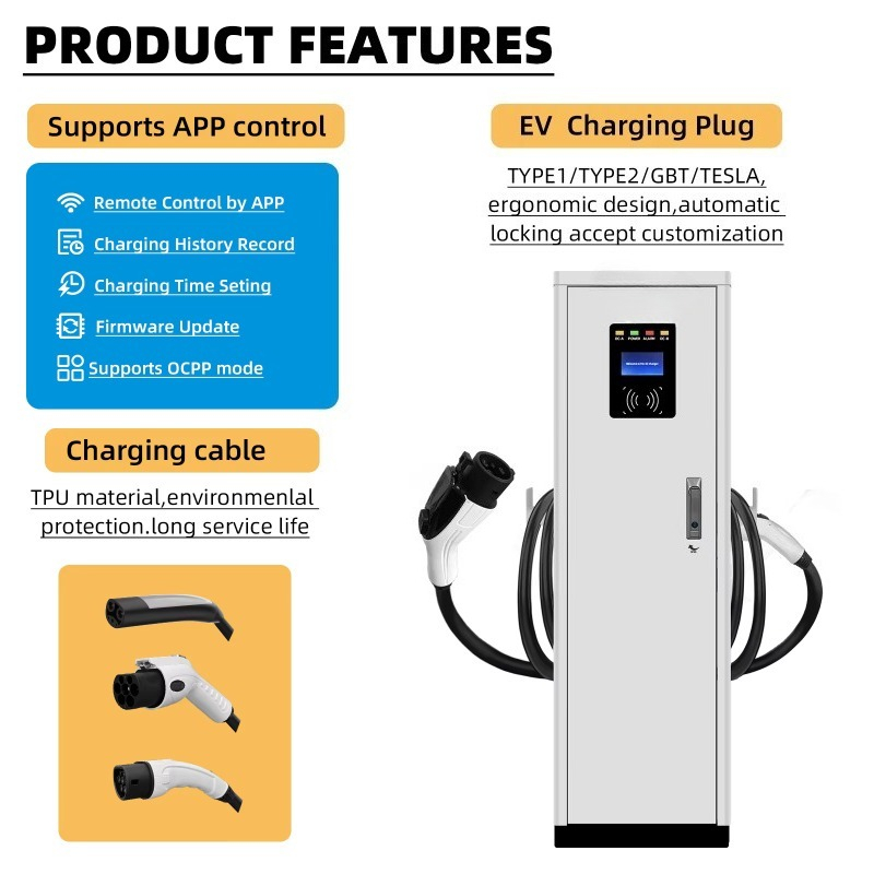 22kW*2 GB/T Type1/Type2 Dual A - огляд і ціна Type 2 Charger