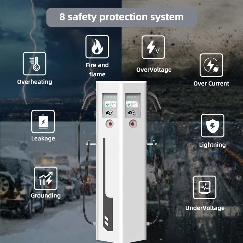 IP65 OCPP CE Floor Charging St - огляд і ціна Type 2 Charger
