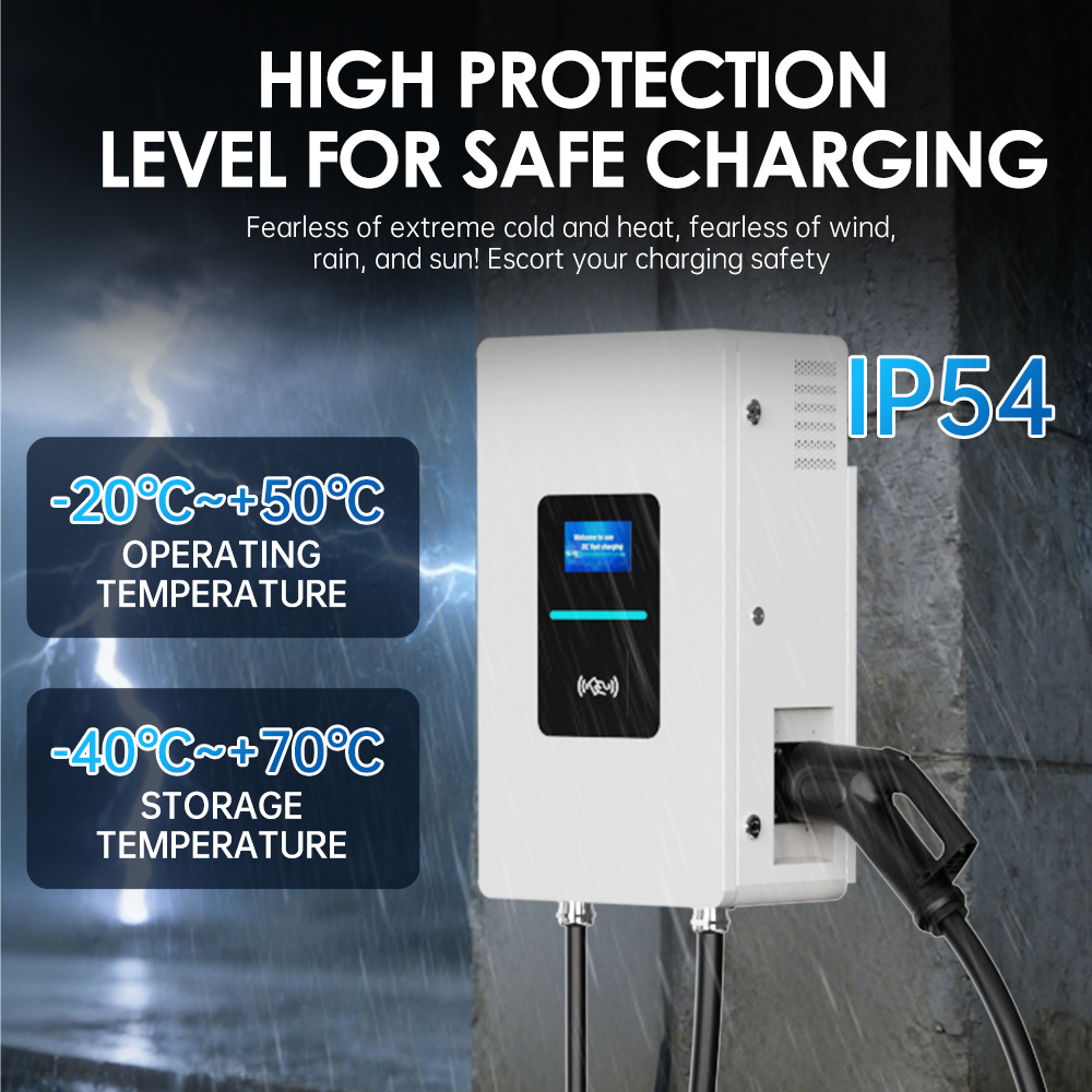 RSCHG 20kw CCS1 IP54  DC Elect - огляд і ціна Fast Ev Charger